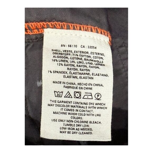 Anthropologie The Wanderer Pants Womens 26 Camo Straight Utility Cargo Belted - Picture 7 of 9